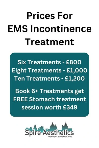 EMS Incontinence Treatment Prices Tetbury