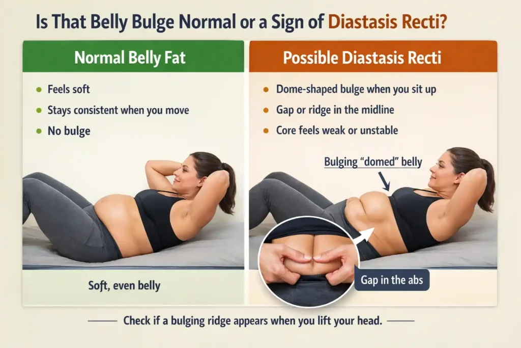 Is That Belly Bulge Normal or a Sign of Diastasis Recti Tetbury
