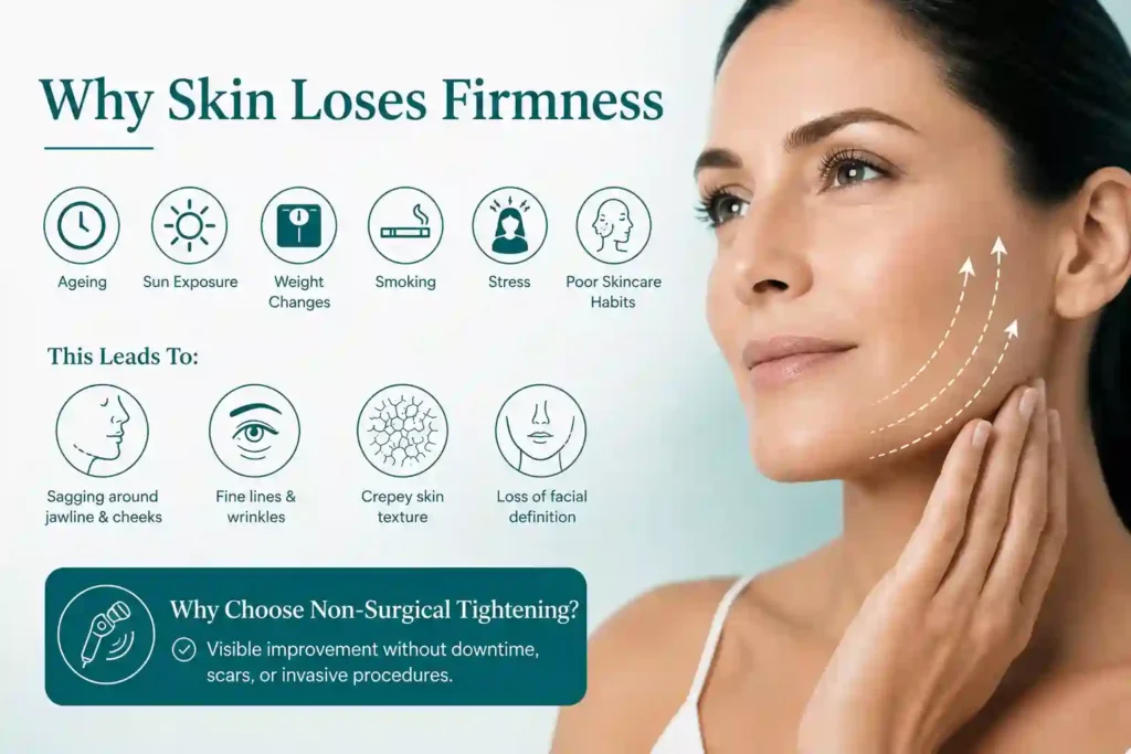 What Makes Skin Lose Firmness and Why Do People Seek Non-Surgical Tightening Tetbury?